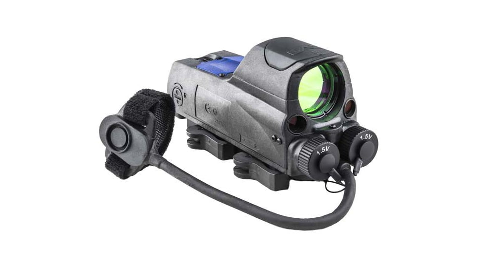 Meprolight MEPRO Mor Pro M&amp;P Red Dot Sight, 2.2 MOA Bullseye Reticle, Green/IR Laser, Black, ML403808, 0687743