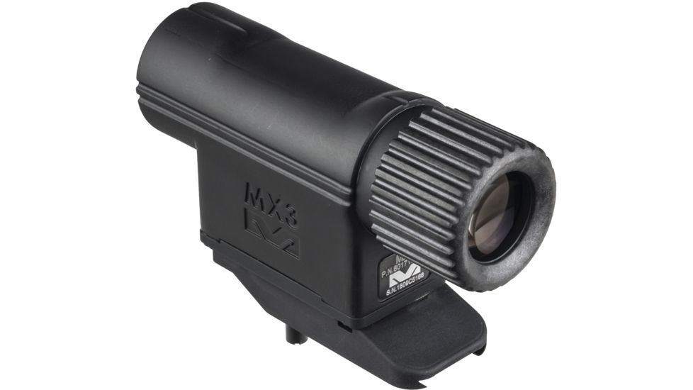 Meprolight Mepro MX3 3x Magnifier for Reflex &amp; Red Dot Sights w/Tavor Adaptor, Black, MX3-TAVOR