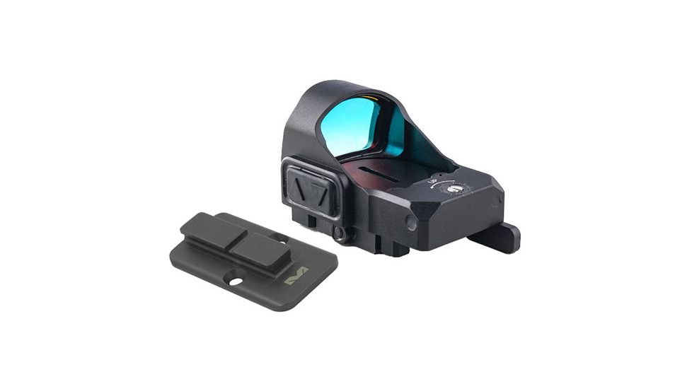 Meprolight Micro Red Dot Sight Kit with Quick Detach Adaptor and Backup Day/Night Sights, for Optics Ready Pistol, Smith &amp; Wesson M&amp;P, 88070521