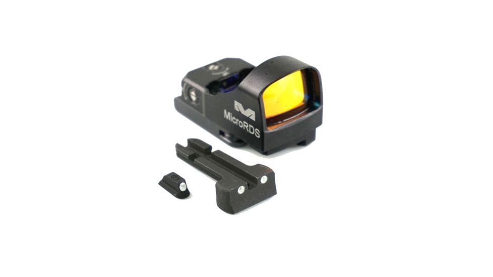 Meprolight Micro Red Dot Sight Kit with Quick Detach Adaptor and Backup Day/Night Sights, SIG 226/320, Black, ML88070502