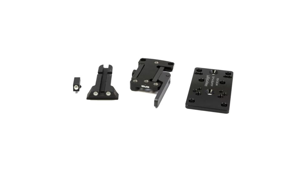 Meprolight Micro Red Dot Sight Mount, Glock, Black, ML88071500