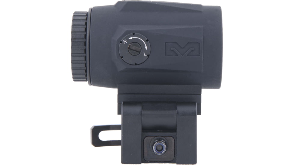 Meprolight MMX3 3x18mm Micro Magnifier w/ Quick Flip, QD Picatinny, Black, 2.8x1.4x1.74 inch, 8016000100