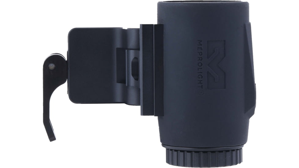 Meprolight MMX3 3x18mm Micro Magnifier w/ Quick Flip, QD Picatinny, Black, 2.8x1.4x1.74 inch, 8016000100