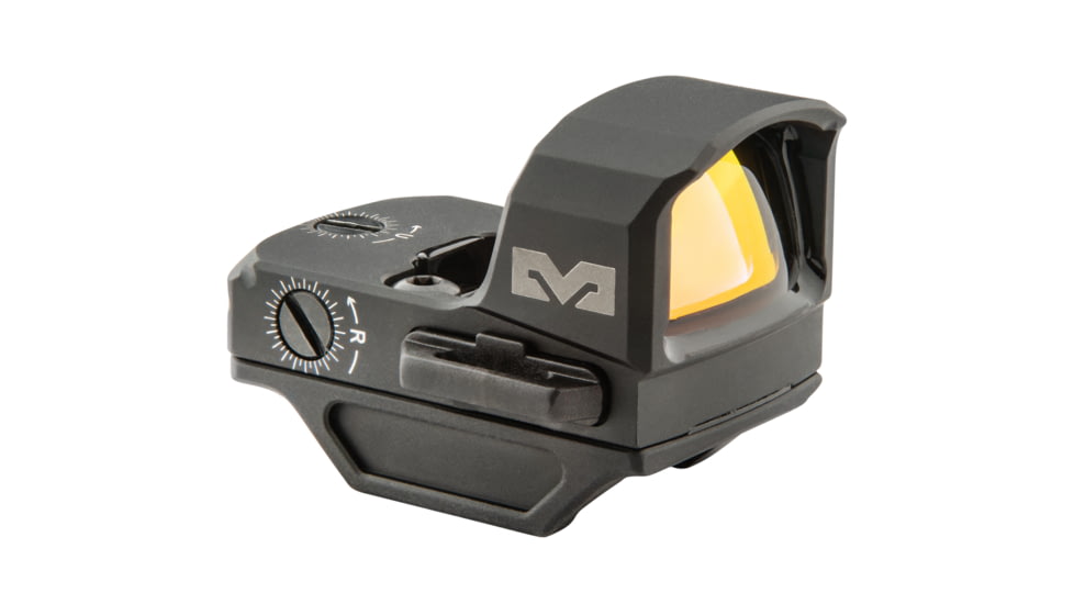 Meprolight MPO-DF Open Emitter Pistol Sight with RMR Footprint 3.5 MOA Dot, Red, Black Red Reticle, 901243271