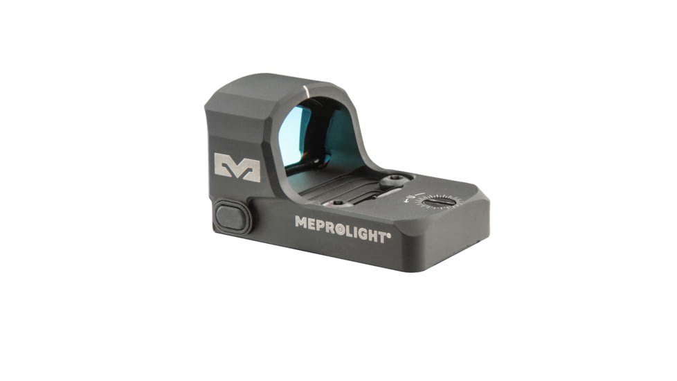 Meprolight MPO-DF Open Emitter Pistol Sight with RMR Footprint 3.5 MOA Dot, Red, Black Red Reticle, 901243271