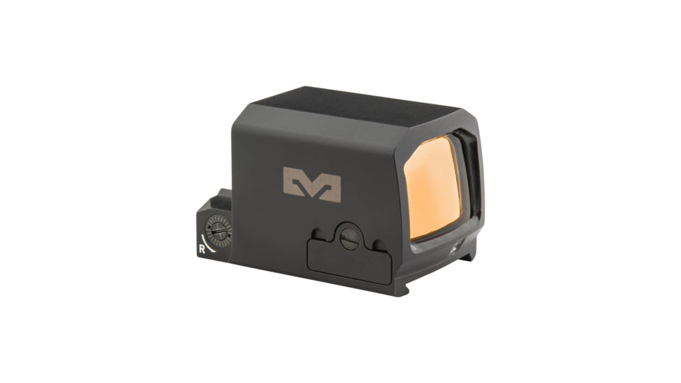 Meprolight MPO Pro-F Closed Emitter Pistol Sight with RMR Footprint, Red, 3/33 Moa Bullseye, Black Red Reticle, 901141272