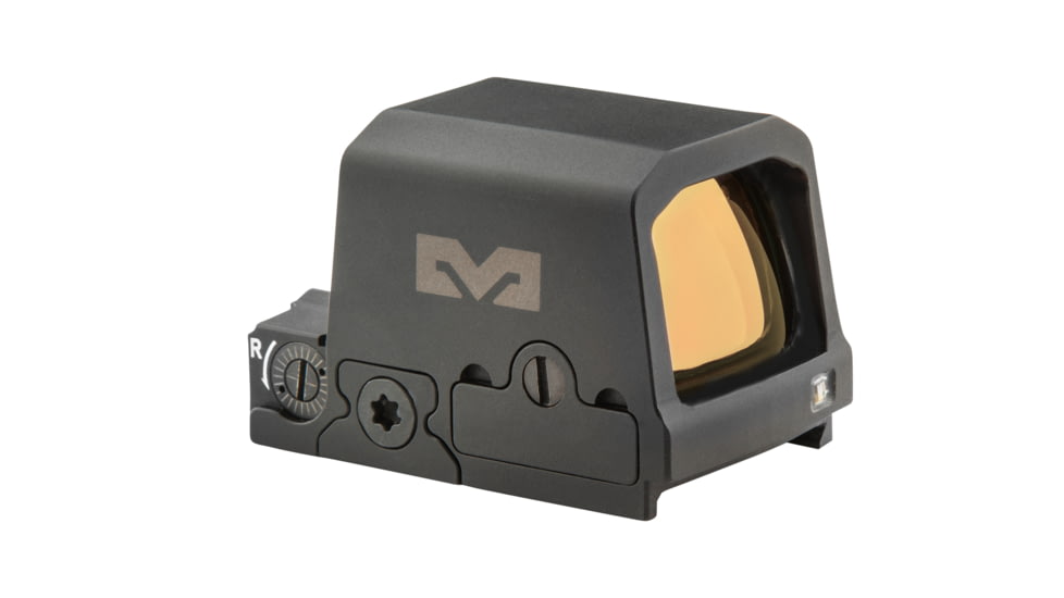Meprolight MPO Pro-S Closed Emitter Pistol Sight with RMSc/JPoint Footprint, Red, 3/33 Moa Bullseye, Black Red Reticle, 901141172