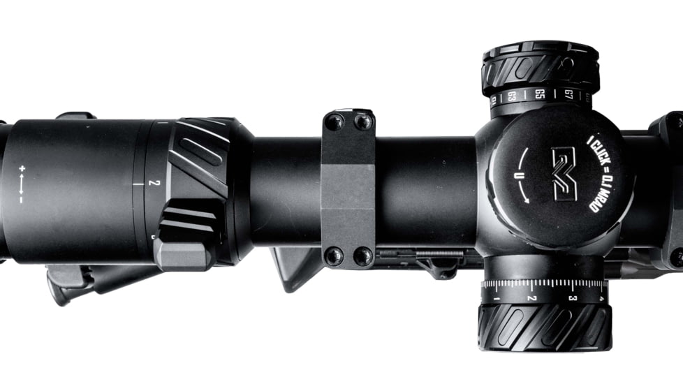 Meprolight MVO 1-8x28mm 34mm Tube LPVO Rifle Scope, First Focal Plane, Etched Glass M1 MRAD, Black, 901245701