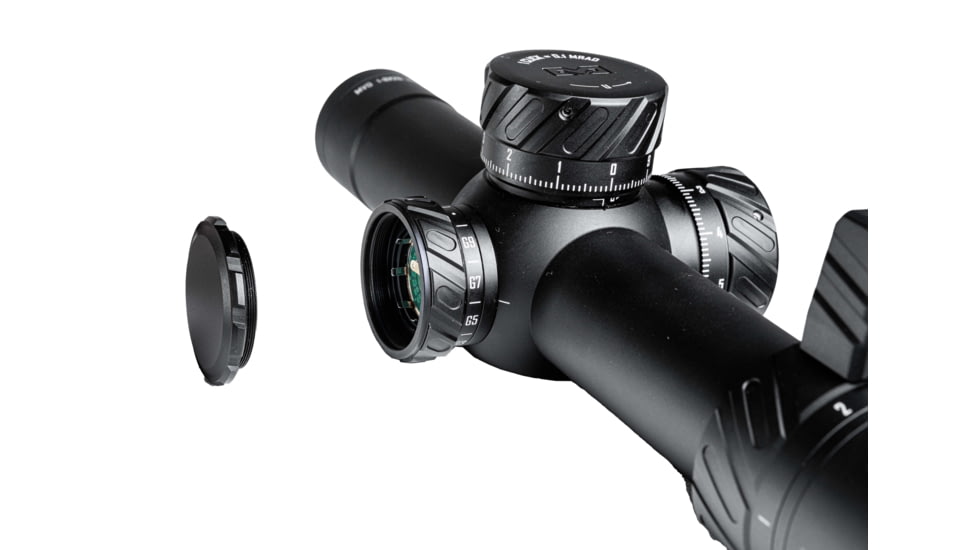 Meprolight MVO 1-8x28mm 34mm Tube Rifle Scope, First Focal Plane, Etched Glass M1 MRAD, Black, 901245701