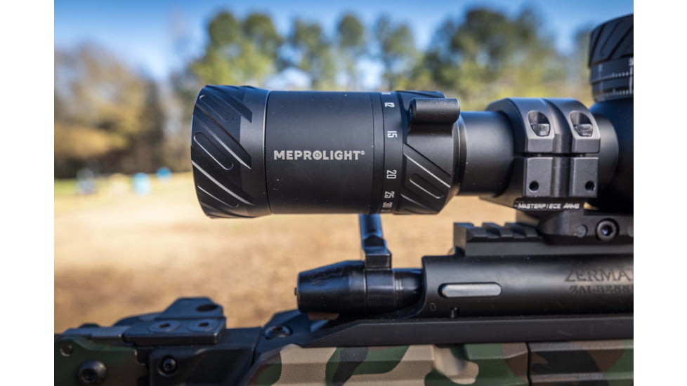 Meprolight MVO 6-36x56mm 34mm Tube Rifle Scope, First Focal Plane, Etched Glass M3 MRAD, Black, 901247706