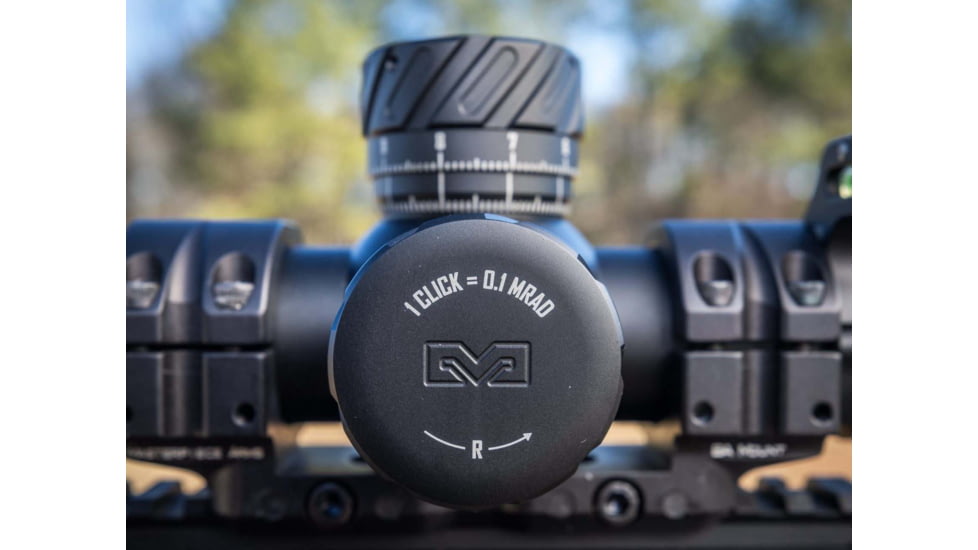 Meprolight MVO 6-36x56mm 34mm Tube Rifle Scope, First Focal Plane, Etched Glass M3 MRAD, Black, 901247706