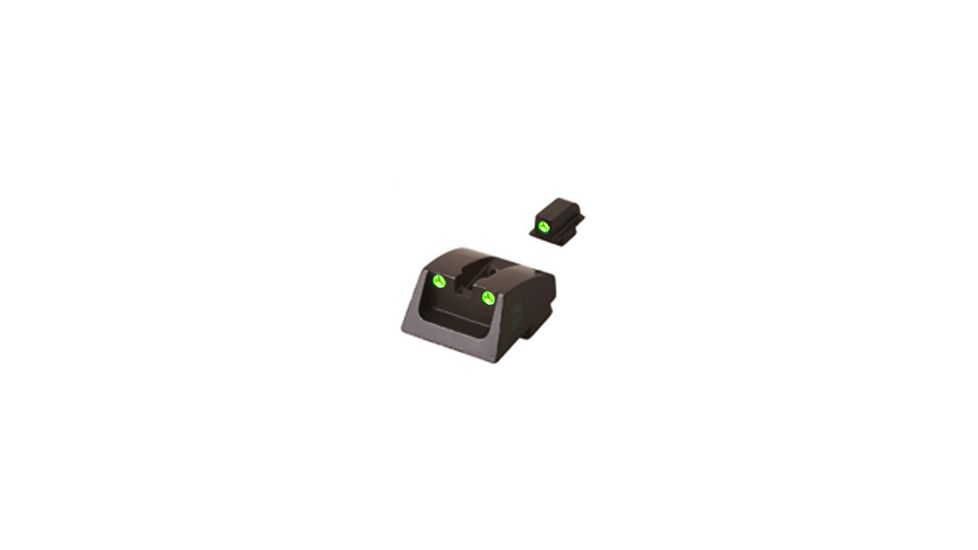 USED Meprolight Night Sight, Green Front/Rear, Para 12.45,14.40 &amp;14.45 LDA, Pre 2007, ML11801G, EDEMO1, Used, Condition Like New, Inspect and Rebox