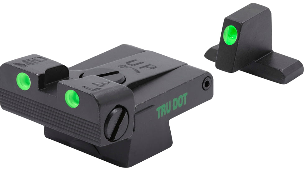 Meprolight Night Sights, Green Front/Rear for HK USP, f/s, Tactical &amp; Expert Adjustable, 21516, 215163101