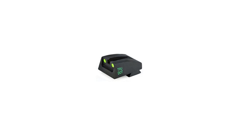 MeproLight Para LDA, Slanted Slide Serrations Post after 2007, Rear Sight, Green ML11802R.S