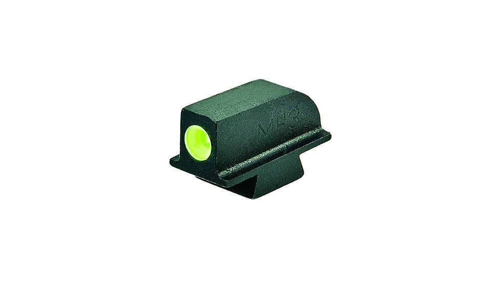 MeproLight Para LDA, Slanted Slide Serrations Post after 2007, Front Sight, Green ML11802F.S, EDEMO1