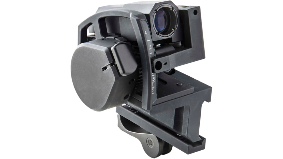 Meprolight Self Illuminated Reflex Sight for 40mm Grenade Launchers w/Side Adaptor, Black GLS M