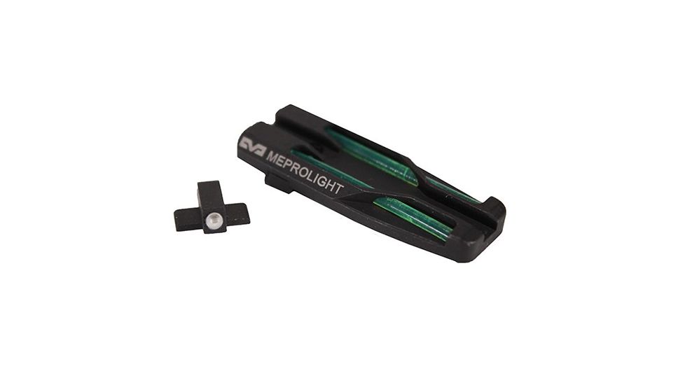 Meprolight Springfield Fiber-Tritium 2-Dot Night Sight, Rear Sight, Green, ML63191R.S