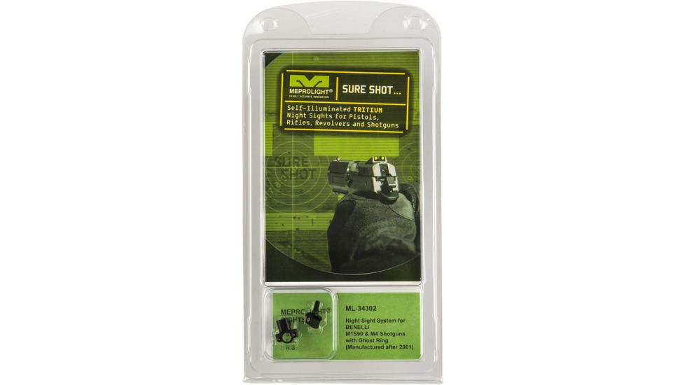 Meprolight Tru-Dot Ghost Ring Night Sight Set for Benelli M1S90, M4, Nova &amp; Super Nova