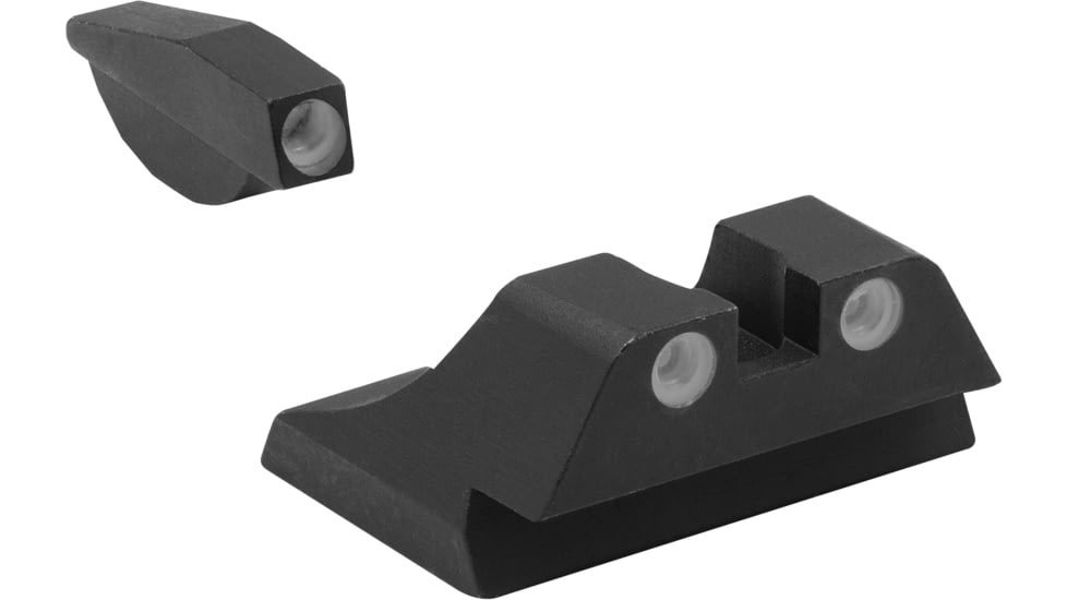 Meprolight Tru-Dot Night Sight Set for Ruger P90,91,93 &amp; 95, Green, 10991, 109913101