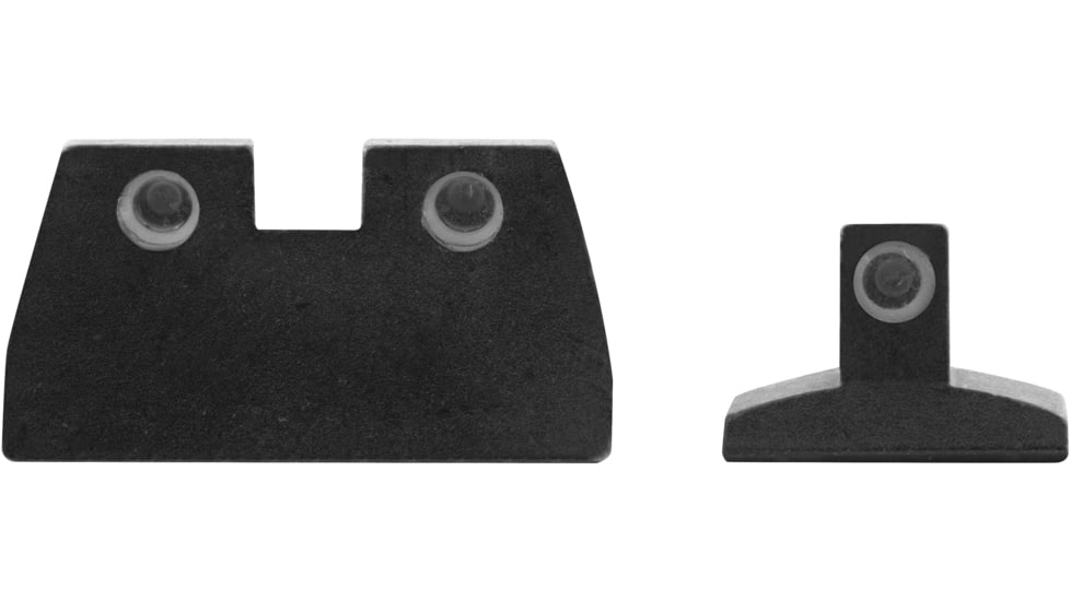 Meprolight Tru-Dot Night Sight Set for Ruger SR9 &amp; SR9C, Green, ML10993, 109933101