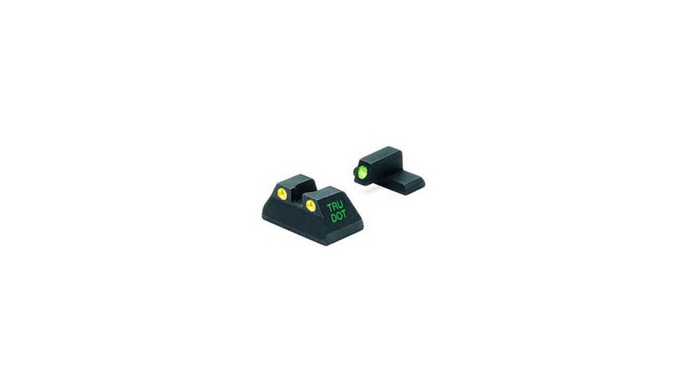 Meprolight Night Sights, Green Front/Yellow Rear, HK USP, Full Size, 11516Y, 115163201