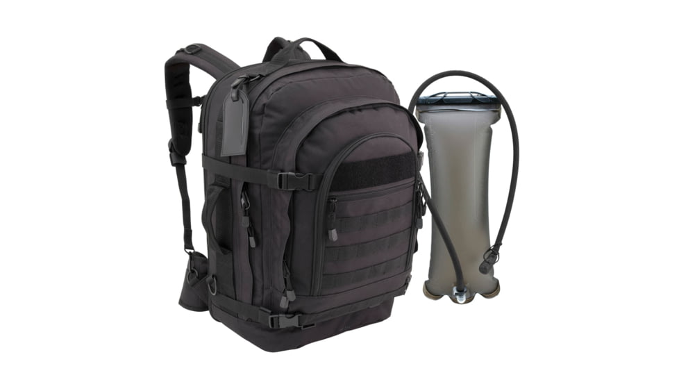 Mercury Tactical Gear Blaze Bag w/Hydration, Black, MRC02173-BK