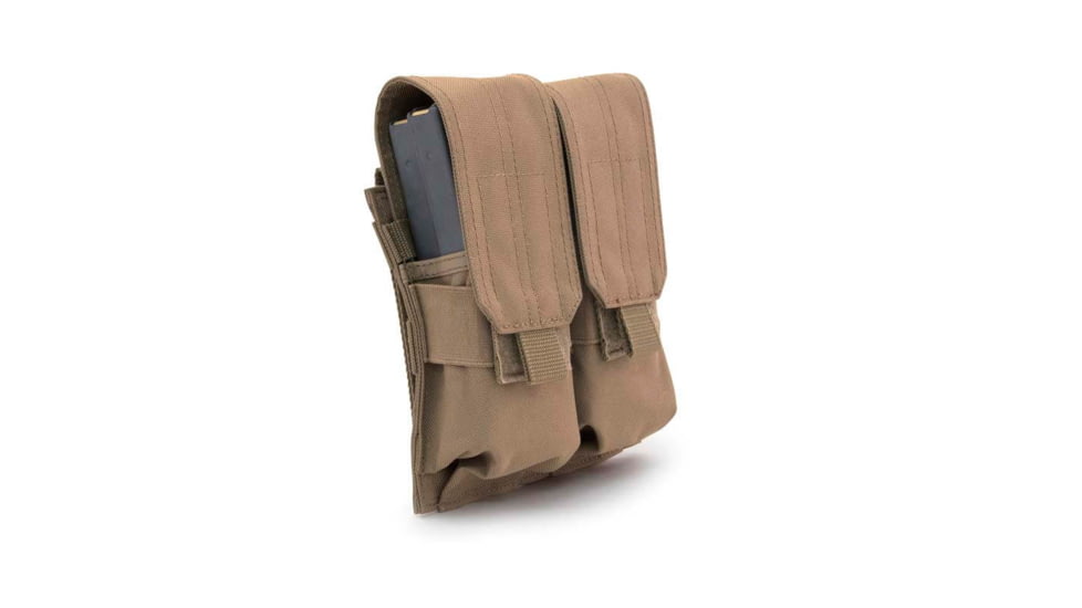 Mercury Tactical Gear Double Stacked Mag Pouch, Coyote, MRC02411-CY