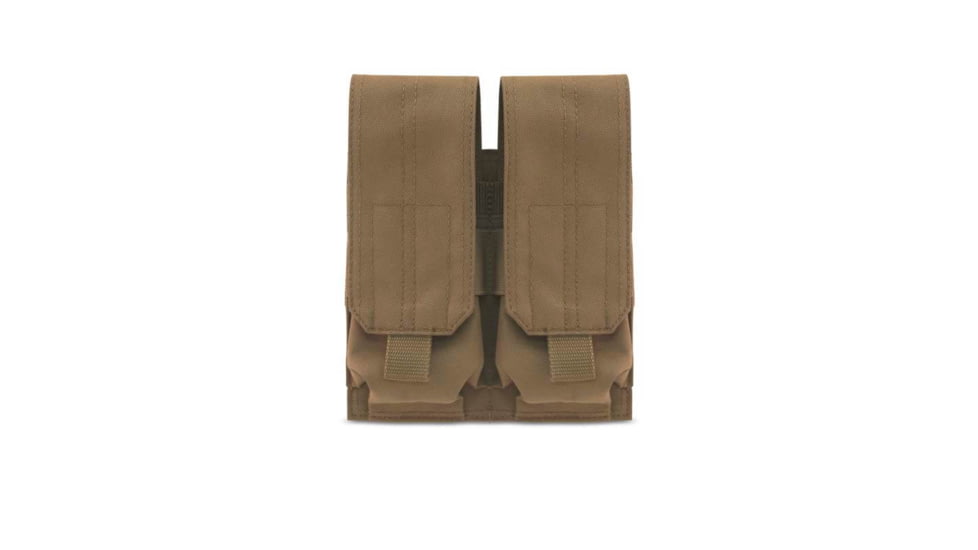 Mercury Tactical Gear Double Stacked Mag Pouch, Coyote, MRC02411-CY