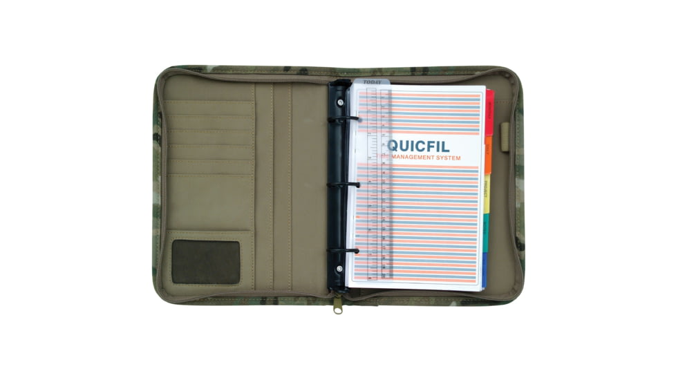 Mercury Tactical Gear Large Zippered Planner, Multicam, MRC8615-MUL