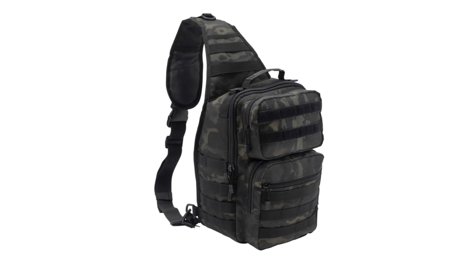 Mercury Tactical Gear ShadowStrider Sling Backpack, Black Multicam, Small, MRCT02580-BKMUL