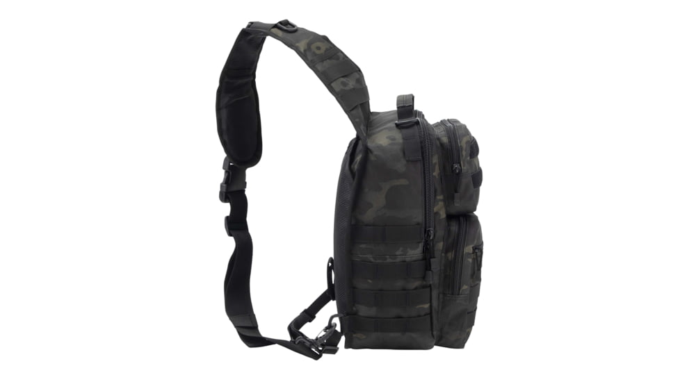 Mercury Tactical Gear ShadowStrider Sling Backpack, Black Multicam, Small, MRCT02580-BKMUL