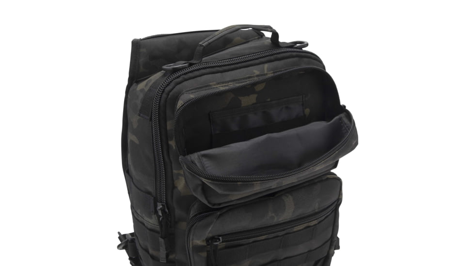 Mercury Tactical Gear ShadowStrider Sling Backpack, Black Multicam, Small, MRCT02580-BKMUL