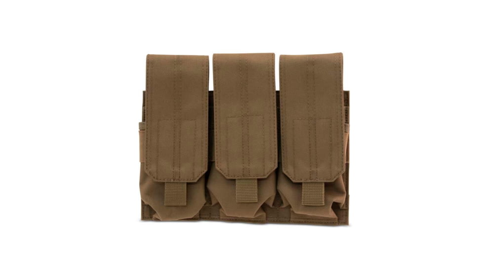 Mercury Tactical Gear Triple Stacked Mag Pouch, Coyote, MRC02412-CY