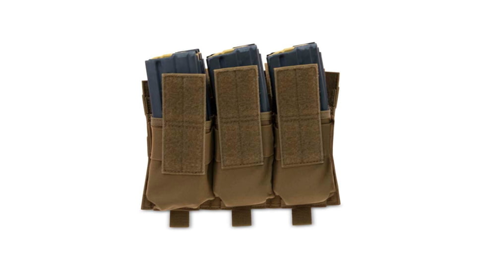 Mercury Tactical Gear Triple Stacked Mag Pouch, Coyote, MRC02412-CY