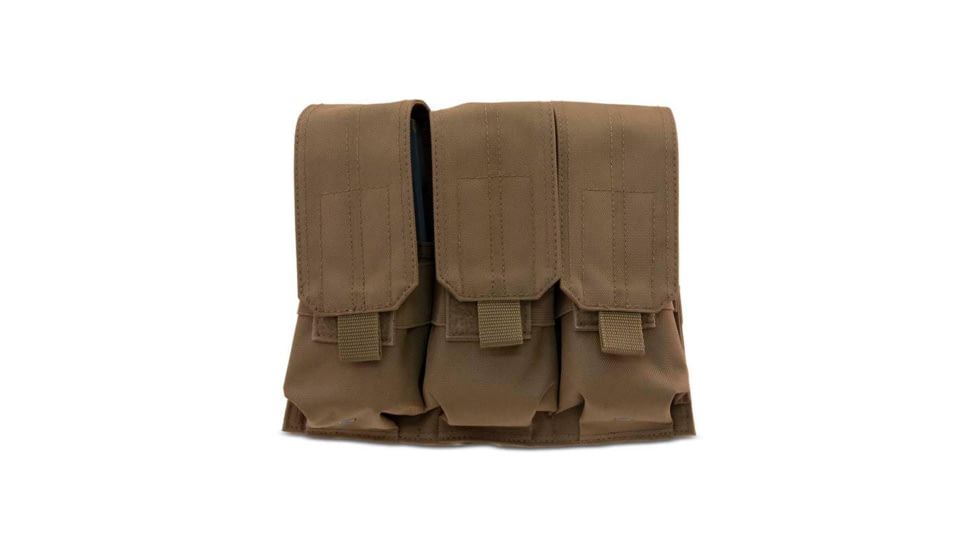Mercury Tactical Gear Triple Stacked Mag Pouch, Coyote, MRC02412-CY