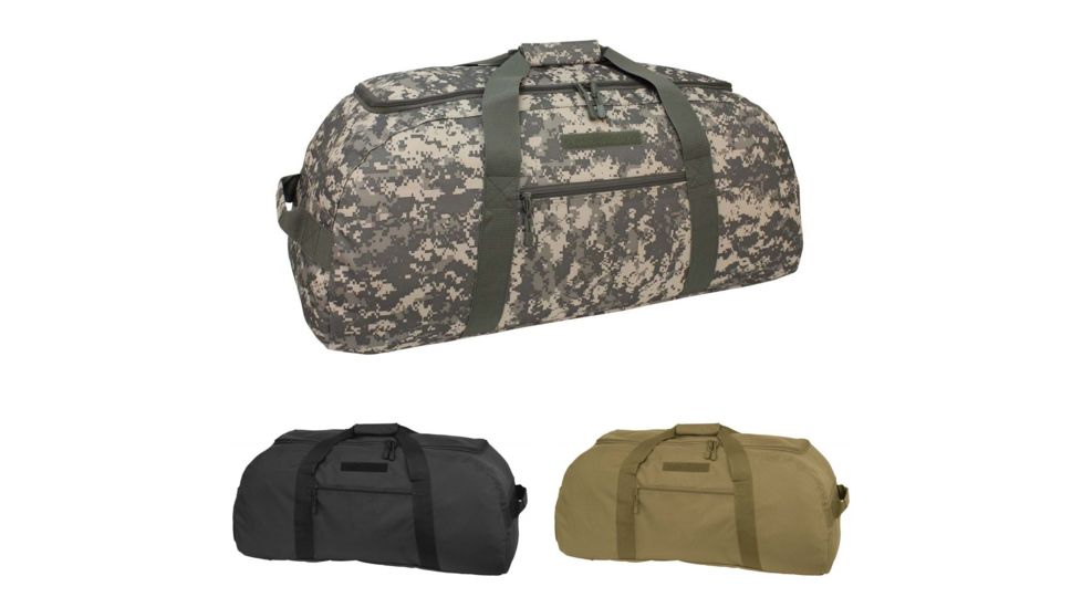 Mercury Tactical Giant Duffle/Backpack, Army Digital Camouflage, Black, Coyote