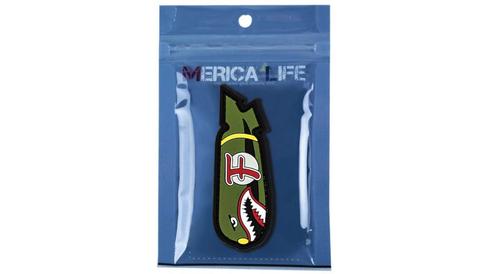 Merica Life F Bomb Patch, 3.5 x 1.25, FBOMB