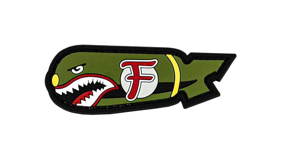 Merica Life F Bomb Patch, 3.5 x 1.25, FBOMB
