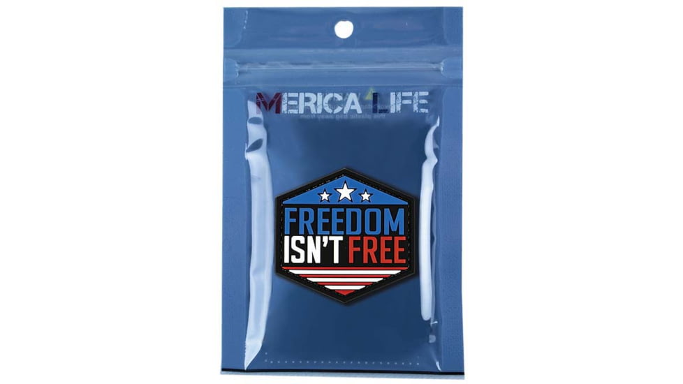 Merica Life Freedom Isnt Free Patch, 2.3 x 2.25, FIF