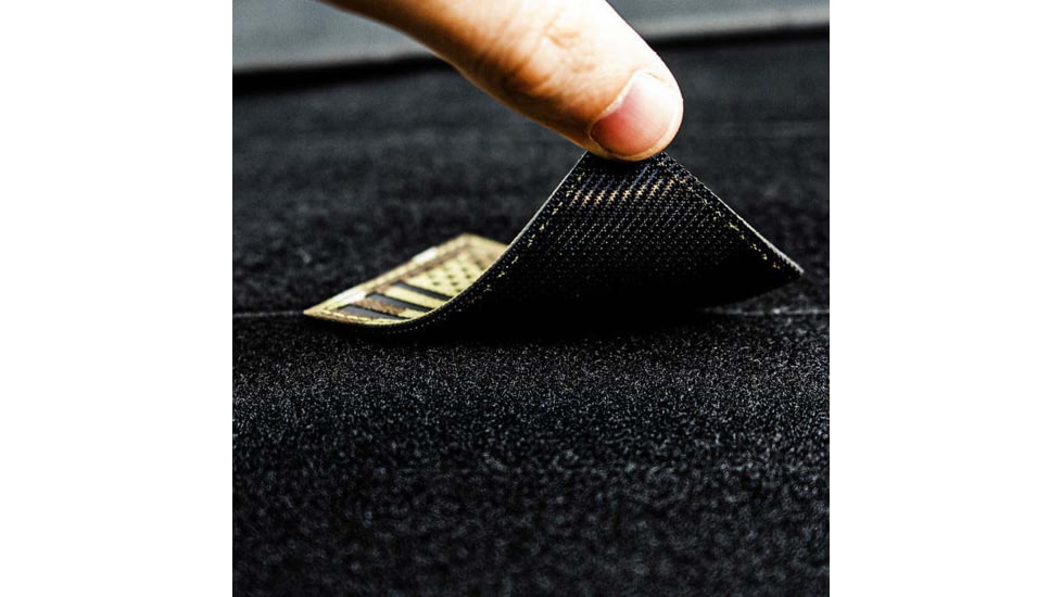 Merica Life Medium Patch Collector Board - Hook &amp; Loop Patch Panel, Black, 23.5 x 31.5, ML-PP-MED-BLK