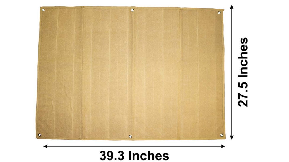 Merica Life Medium Patch Collector Board - Hook &amp; Loop Patch Panel, Coyote, 23.5 x 31.5, ML-PP-MED-COY