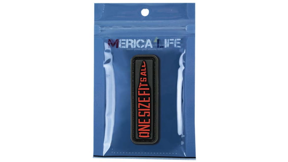 Merica Life One Size Fits All PVC Patch, 2.75 x .80, OSFA