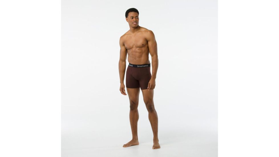 Smartwool Merino 150 Pattern Boxer Brief-Men's, Maroon, Extra Large, SW014012977-XL