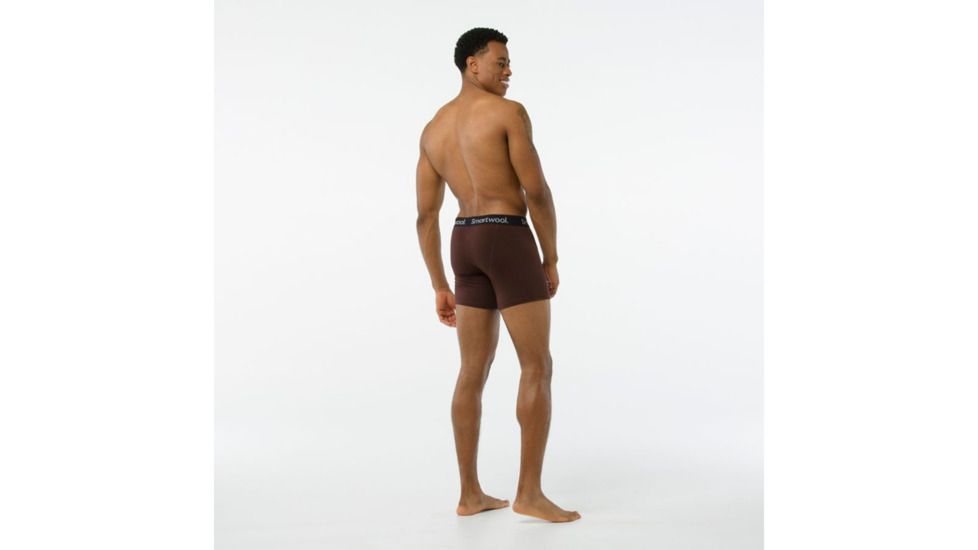 Smartwool Merino 150 Pattern Boxer Brief-Men's, Maroon, Extra Large, SW014012977-XL