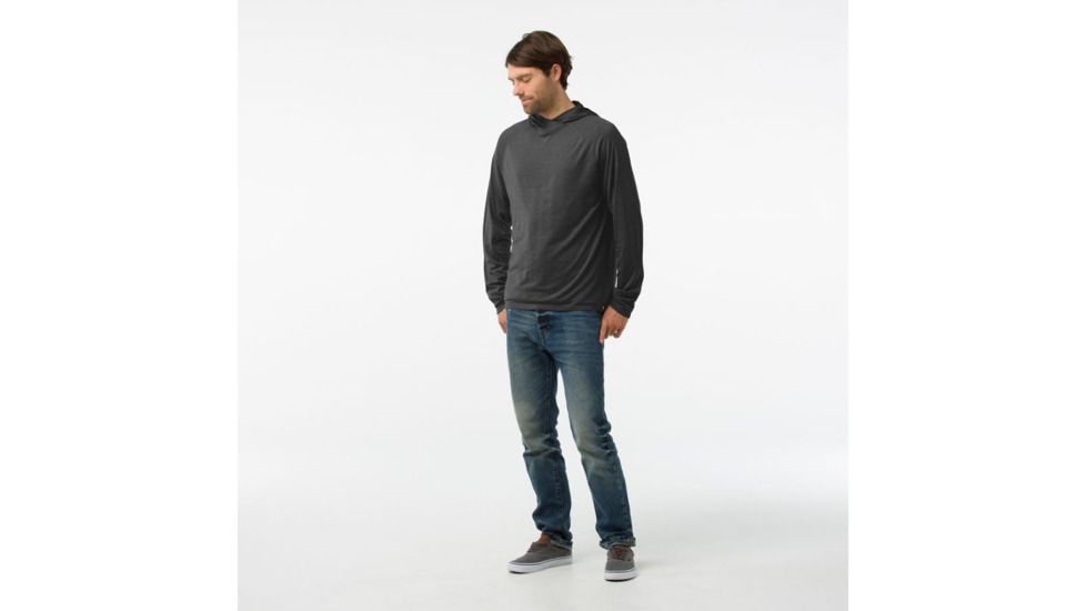 Smartwool Merino 150 Pattern Hoody Mens, Charcoal, XL, SW016075003-XL