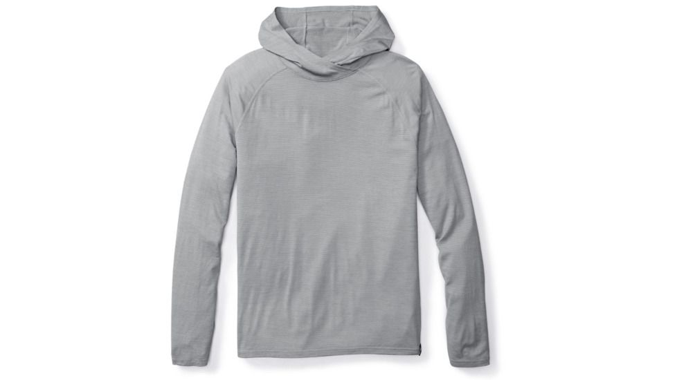 Smartwool Merino 150 Pattern Hoody Mens, Light Gray, M, SW016075039-M