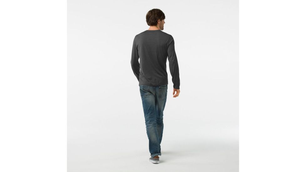 Smartwool Merino 150 Pattern Long Sleeve Shirt Mens, Charcoal, M, SW016073003-M