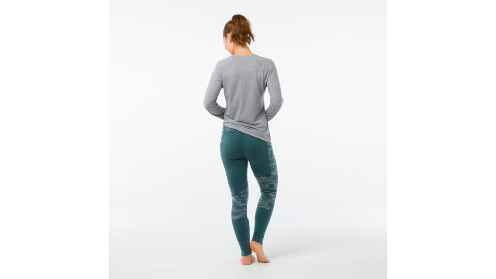 Smartwool Merino 250 Asym Bottom-Women's, Mediterranean Green, Medium, SW015096A19-M