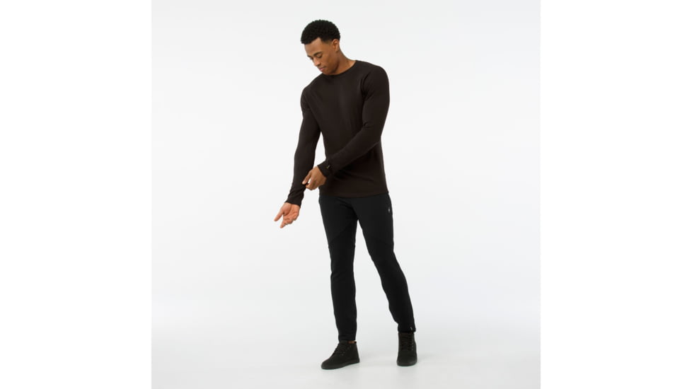 Smartwool Merino 250 Baselayer Crew-Men's, Sumatra Heather, Extra Large, SW0NP600892-XXL