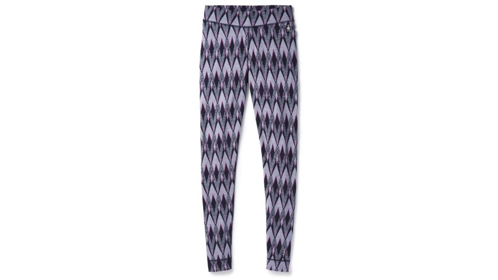 Smartwool Merino 250 Baselayer Pattern Bottom-Women's, Purple Mist, Extra Small, SW0NP207A26-XS